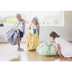 Play&Go 2 In 1 Opbergzak En Speelmat | Vichy Green