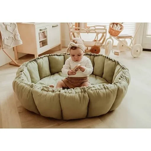 Play&Go Bloom Zachte Speeltapijt - Meadow Green