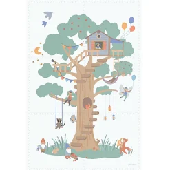 Play&Go Puzzelmat Eevaa Treehouse - 120 X 180 Cm