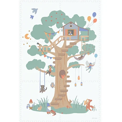 Play&Go Puzzelmat Eevaa Treehouse - 120 X 180 Cm