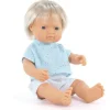 Pop My Friends & me Europese jongen met blond haar - 38 cm