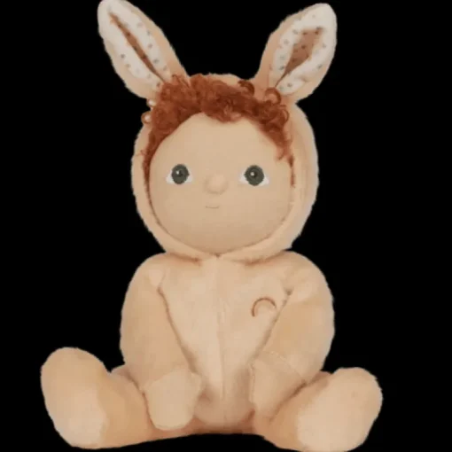 Popje Dinky Dinkum Dolls Bubba Bunny Sand - 22 cm