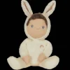 Popje Dinky Dinkum Dolls Basil Bunny Cream - 22 cm