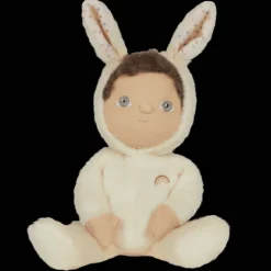Popje Dinky Dinkum Dolls Basil Bunny Cream - 22 cm