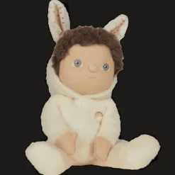 Popje Dinky Dinkum Dolls Basil Bunny Cream - 22 cm