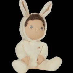 Popje Dinky Dinkum Dolls Basil Bunny Cream - 22 cm
