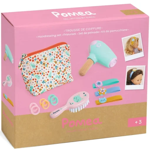 Poppenaccessoires - Trousse de coiffure