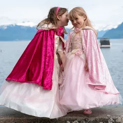 Prinsessencape In Velours - Deluxe Pink Rose