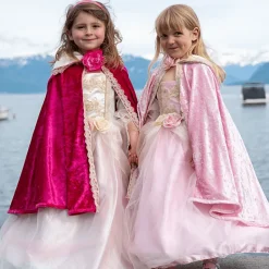 Prinsessencape In Velours - Deluxe Pink Rose