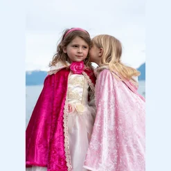 Prinsessencape In Velours - Deluxe Pink Rose