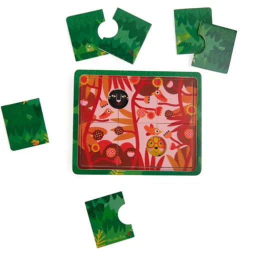 Puzzel in 3 lagen - Les Toupitis