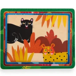 Puzzel in 3 lagen - Les Toupitis