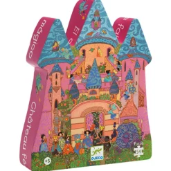 Puzzel in silhouetdoos Château féerique - 54 stukjes