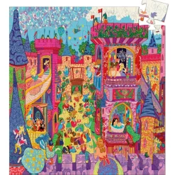 Puzzel in silhouetdoos Château féerique - 54 stukjes