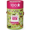 Puzzel In Tonnetje 36 Paarden - 100 Stukjes