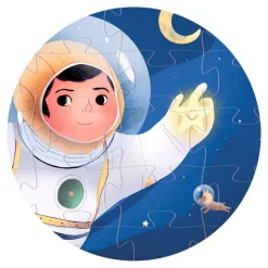 Puzzel Un astronaute dans la lune - 36 stukjes