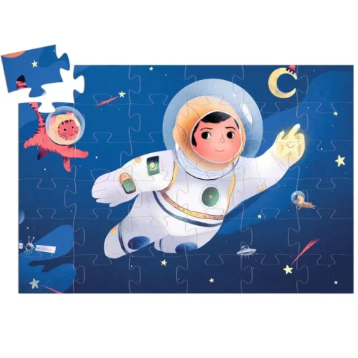 Puzzel Un astronaute dans la lune - 36 stukjes