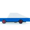 Racer Blue #8 (F830) 8,9X4,1X3Cm, Wooden Diecast, Magnetic, In