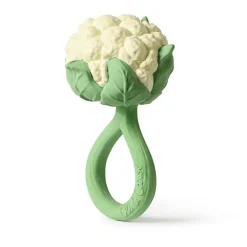 Rammelaar En Bijtspeeltje | Cauliflower Rattle Toy