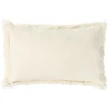Rechthoekig Kussen Landscape Fringes Cushion Natural