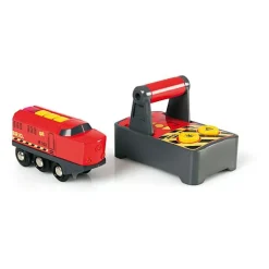 Rode Rc Locomotief