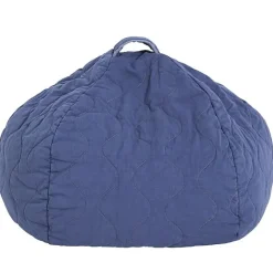 Ronde Zitzak Landscape Quilted Round Beanbag Cobalt