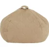 Ronde Zitzak Landscape Quilted Round Beanbag Sesame