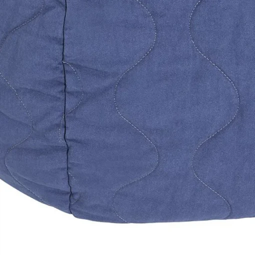 Ronde Zitzak Landscape Quilted Round Beanbag Cobalt