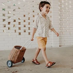 Rotan Boodschappenwagentje | Original Luggy Natural