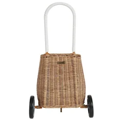 Rotan Boodschappenwagentje | Original Luggy Natural