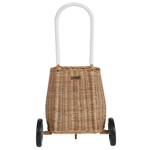 Rotan Boodschappenwagentje | Original Luggy Natural