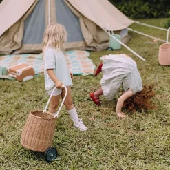 Rotan Boodschappenwagentje | Original Luggy Natural