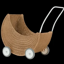Rotan Poppenwagen - Moon Strolley Naturel