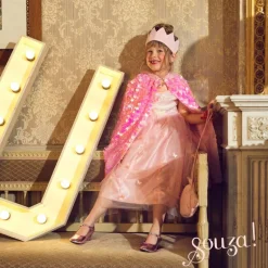 Roze Metallic Schoentjes Met Hoge Hak - Madeleine