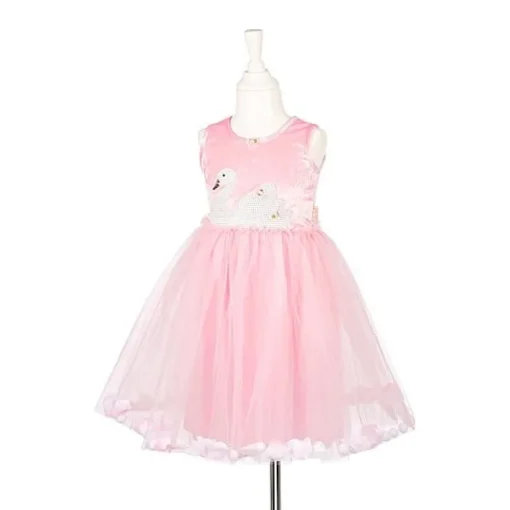 Roze Verkleedjurk - Swan