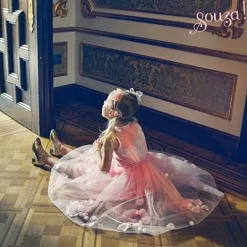 Roze Verkleedjurk - Swan