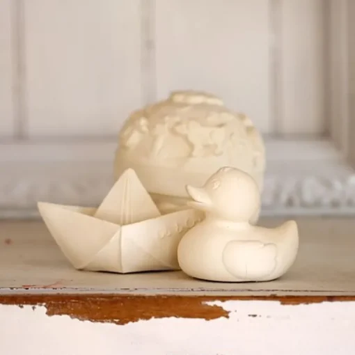 Rubberen Badeendje | Elvis Small Duck Monochrome White