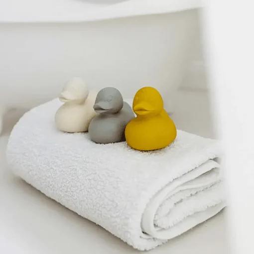 Rubberen Badeendje | Elvis Small Duck Monochrome White