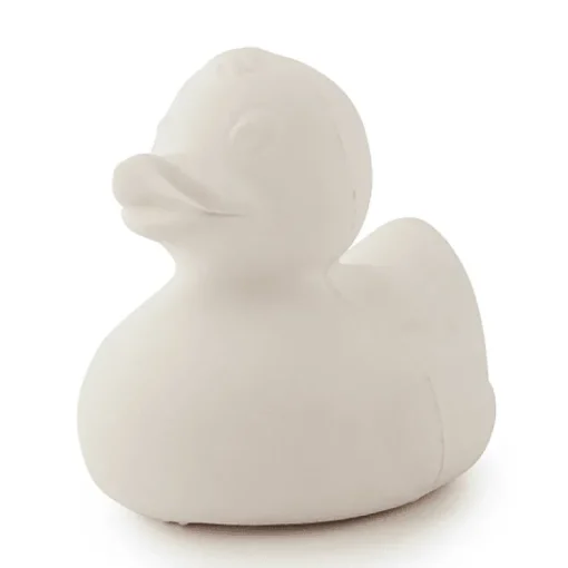 Rubberen Badeendje | Elvis Small Duck Monochrome White