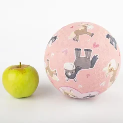 Rubberen bal Pony - 17 cm
