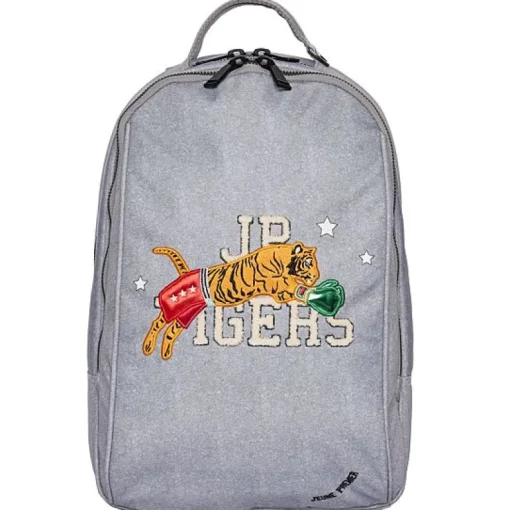 Rugzak | James Boxing Tiger (Grey Mélange)