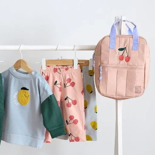Rugzak Mini Square Backpack Little Gang Cherry Peach