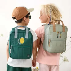Rugzak Mini Square Backpack Little Gang Light Khaki