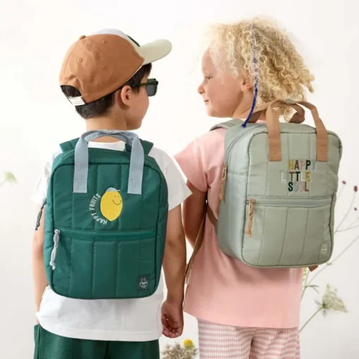 Rugzak Mini Square Backpack Little Gang Light Khaki