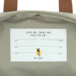 Rugzak Mini Square Backpack Little Gang Light Khaki