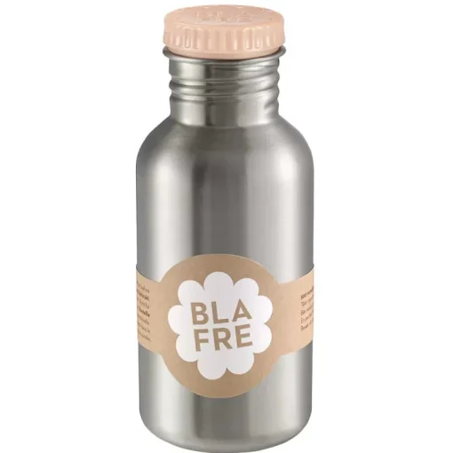 RVS Drinkfles Peach - 500 ml