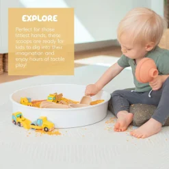 Schepjes Pastel Mini Scoops - set van 4