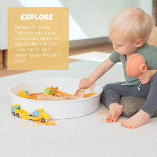 Schepjes Pastel Mini Scoops - set van 4