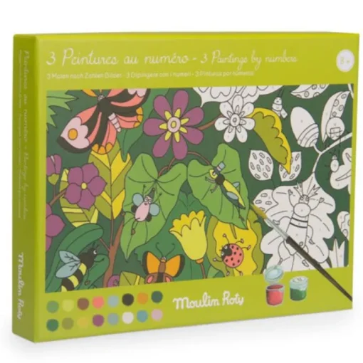 Schilderen op nummer de plantkundige - Le Jardin du Moulin