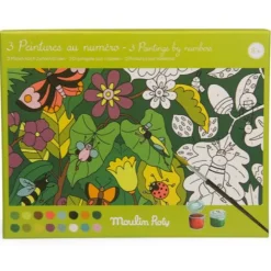 Schilderen op nummer de plantkundige - Le Jardin du Moulin